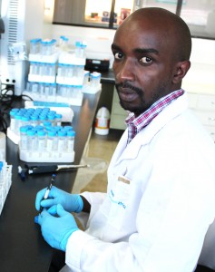 ABCF alumnus Kizito Nishimwe is currently at the Iowa State University through a scholarship from the Borlaug Higher Education for Agricultural Research and Development (BHEARD) program (photo: BecA-ILRI Hub)